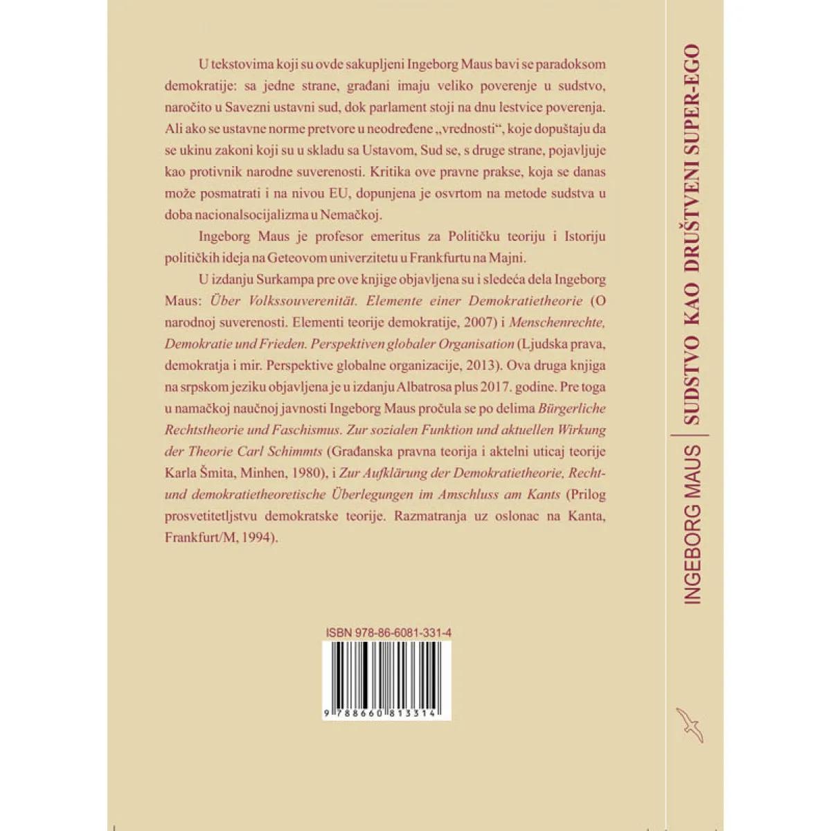 SUDSTVO KAO DRUŠTVENI SUPER-EGO 