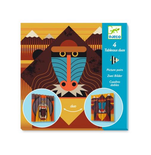 DJECO kreativni set ŽIVOTINJE U DIVLJINI 