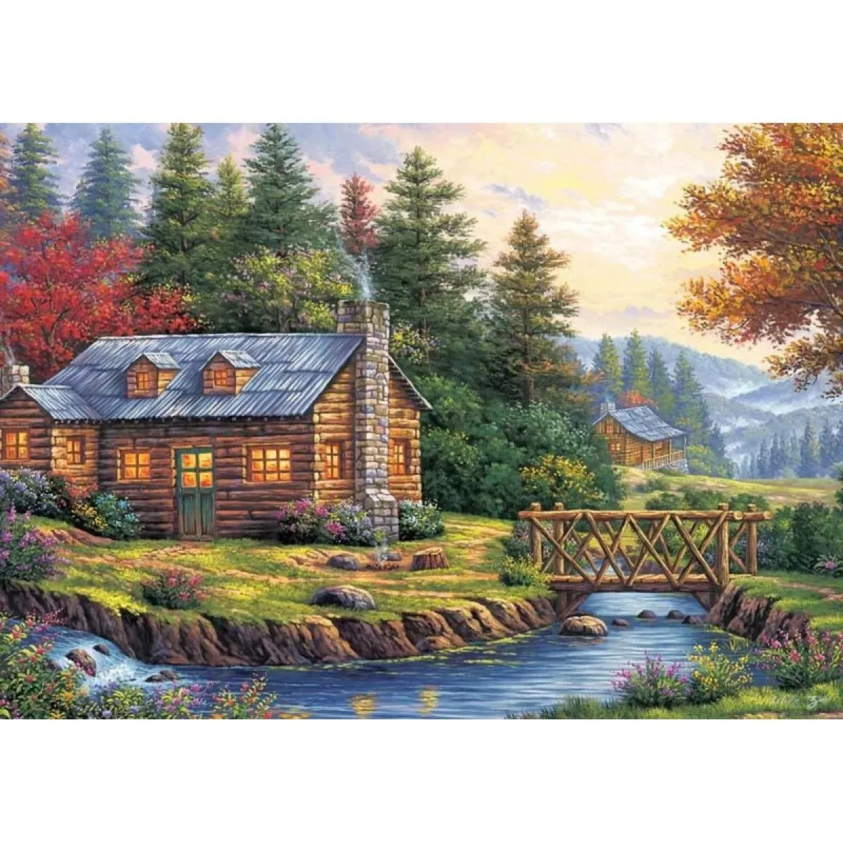 Puzzle AUTUMN ON THE HILLS 260 kom 