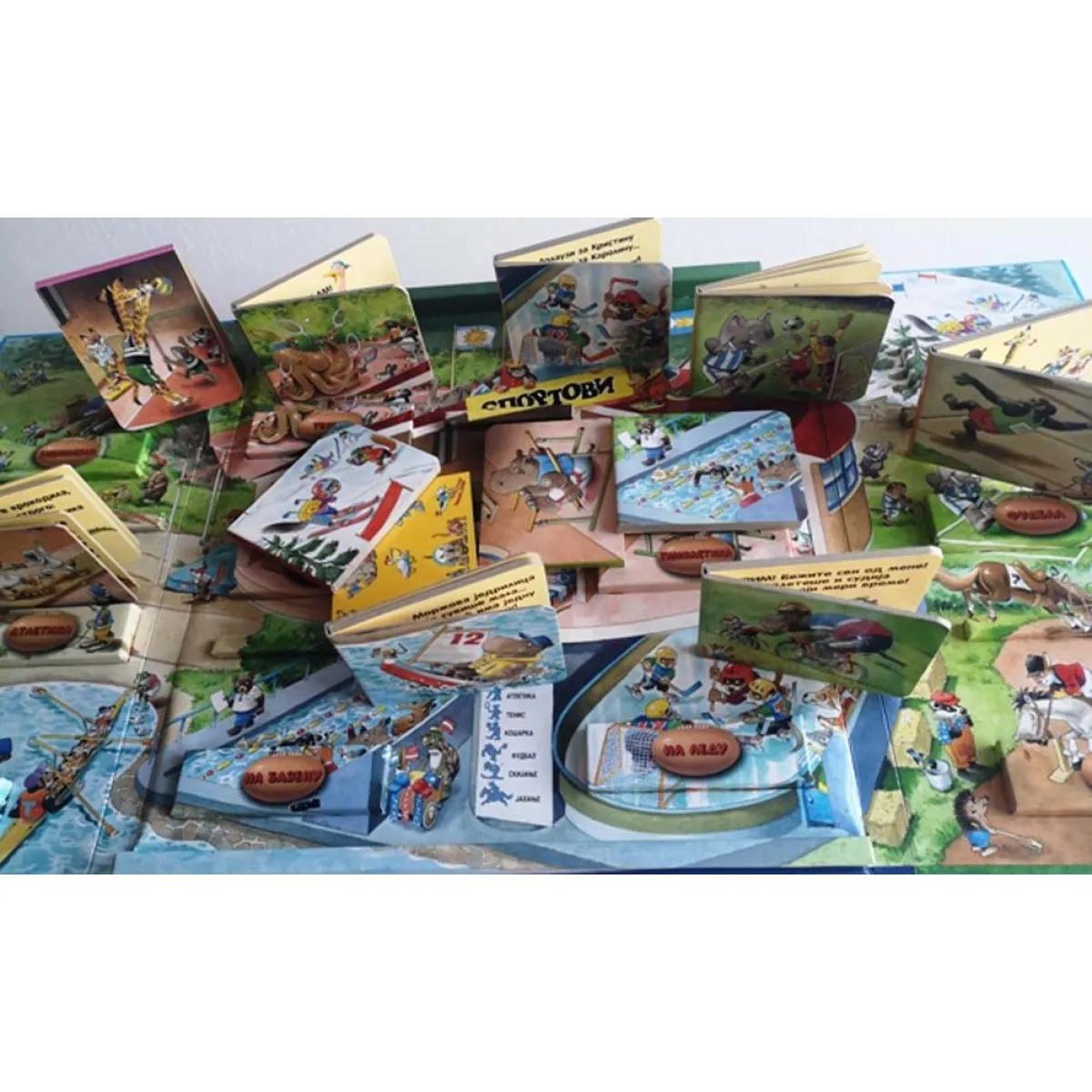 SPORTOVI, komplet 12 edukativnih slikovnica 