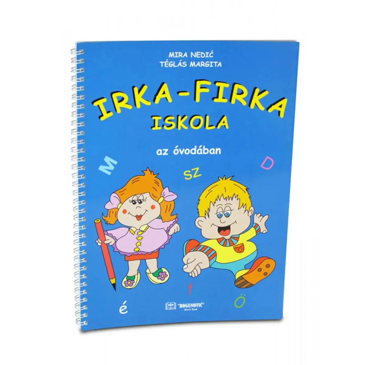 IRKA-FIRKA ISKOLA, radni list za grafomotoriku na mađarskom jeziku za predškolski uzrast 