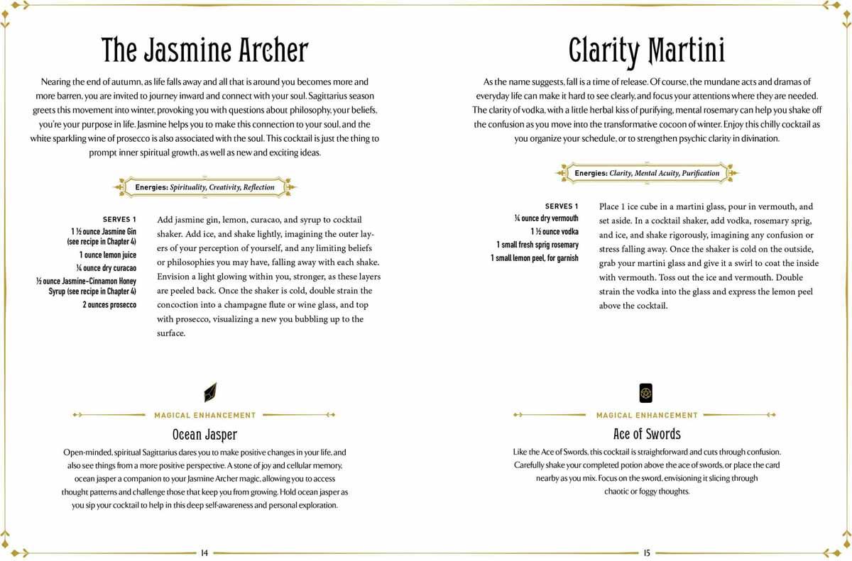 WITCHCRAFT COCKTAILS 