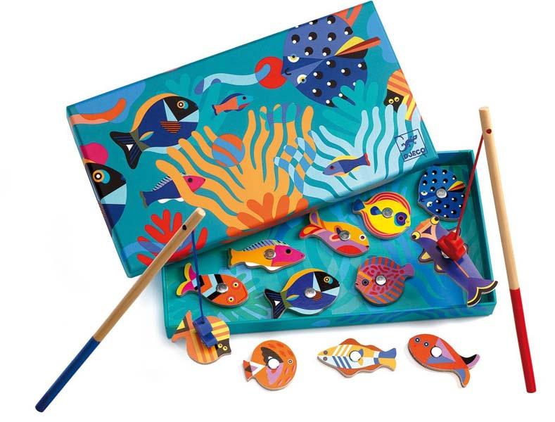 Drvena igračka sa magnetima FISHING 