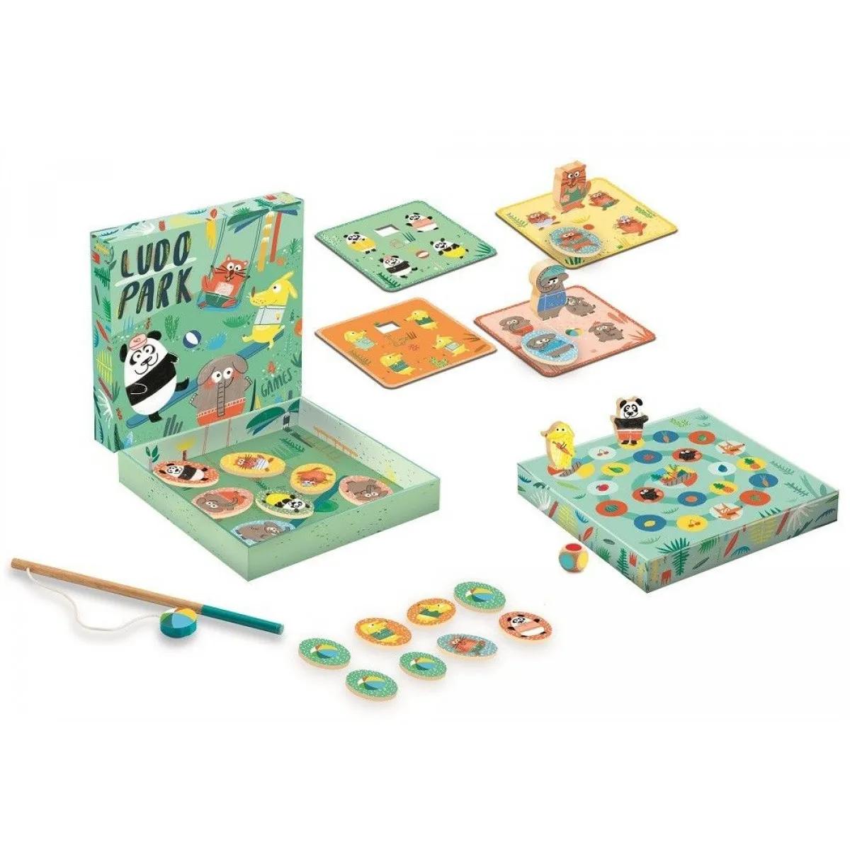 Četiri edukativne igre LUDO PARK 