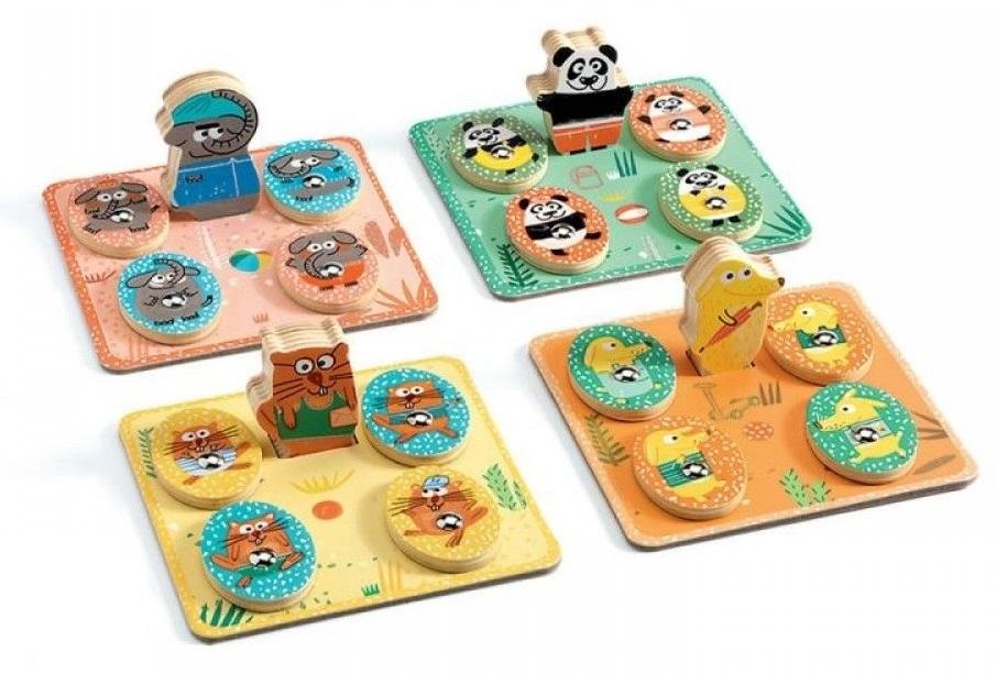 Četiri edukativne igre LUDO PARK 