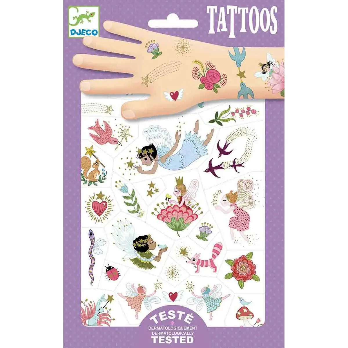 DJECO Tetovaže FAIRY FRIENDS 