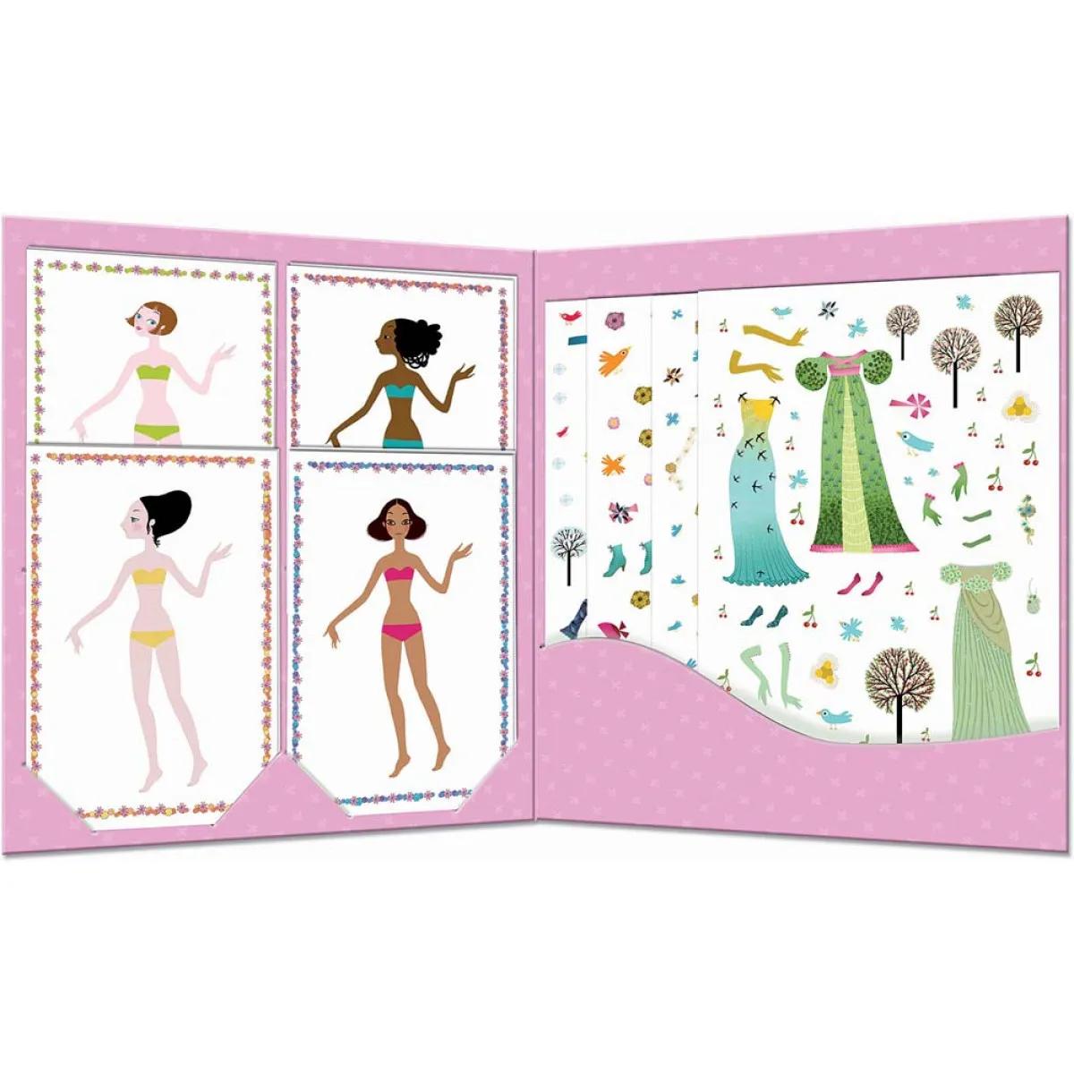 Kreativni set PAPER DOLLS DRESSES 