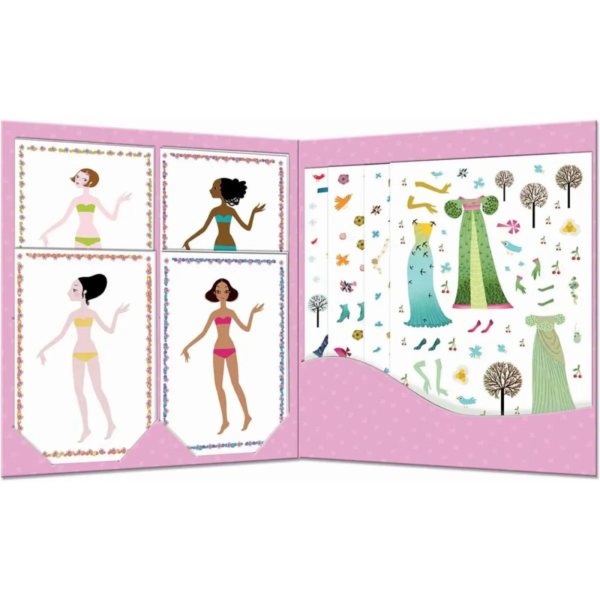 Kreativni set PAPER DOLLS DRESSES 
