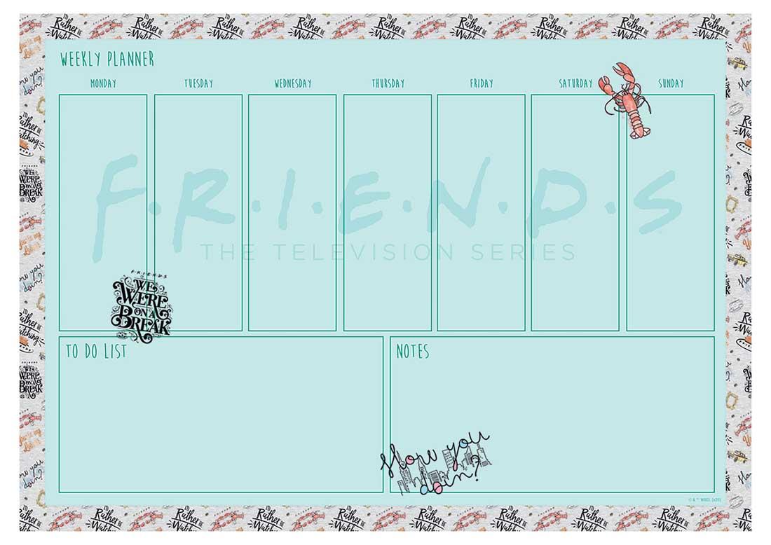 Papirna podloga za radni sto FRIENDS 