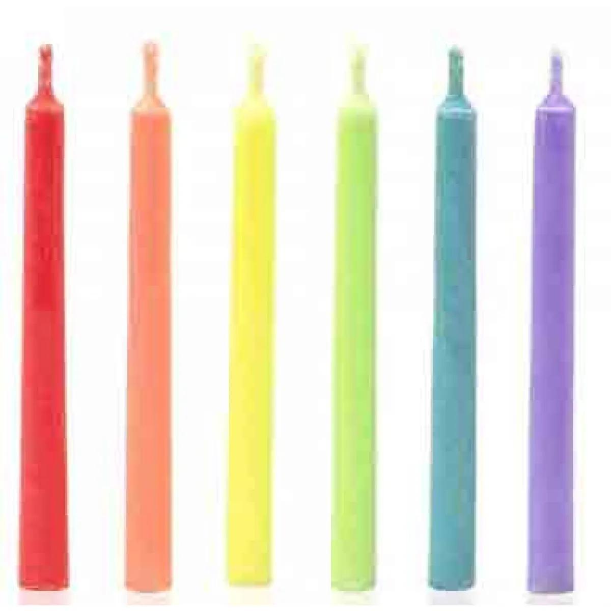Rodjendanske svećice sa plamenom u boji 