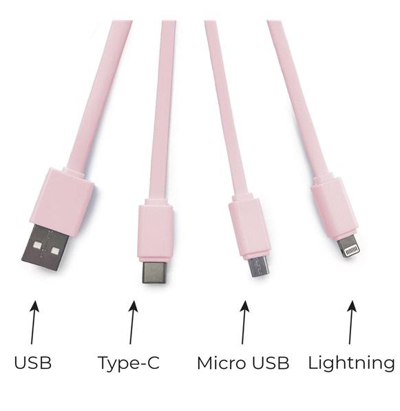LINK UP - MULTIPLE CHARGING CABLE - HEART 