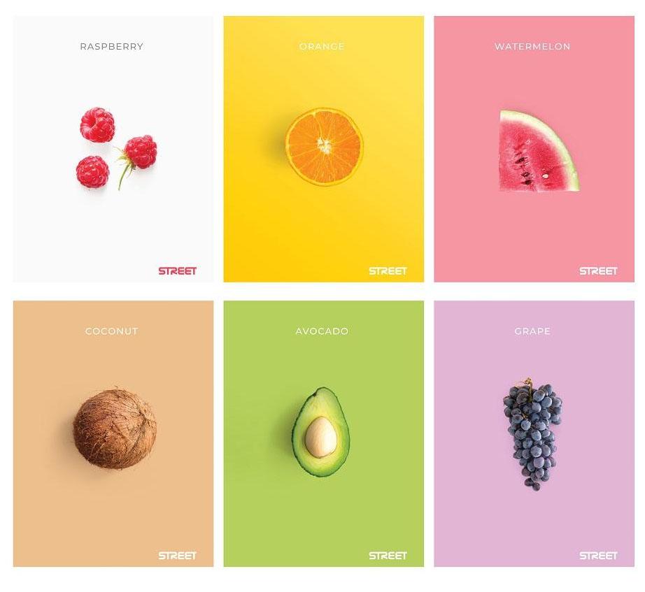 FRESH FRUIT SVESKA A4/54L/PRAZNA 