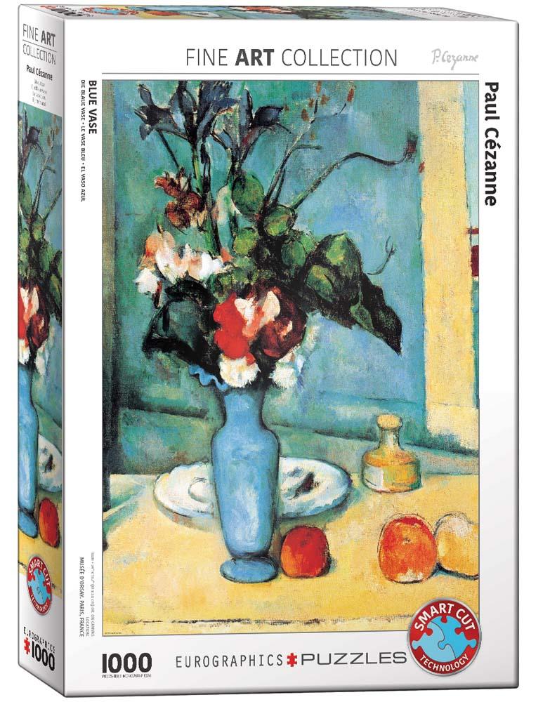Puzzle BLUE VASE BY PAUL CEZANNE 1000 kom 