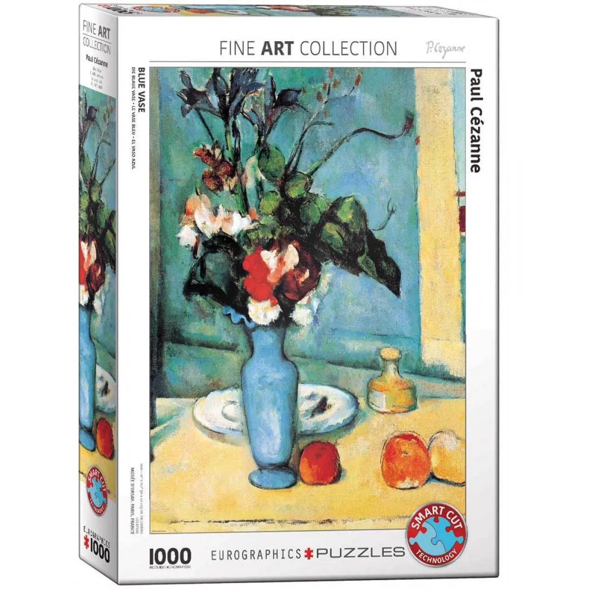 Puzzle BLUE VASE BY PAUL CEZANNE 1000 kom 