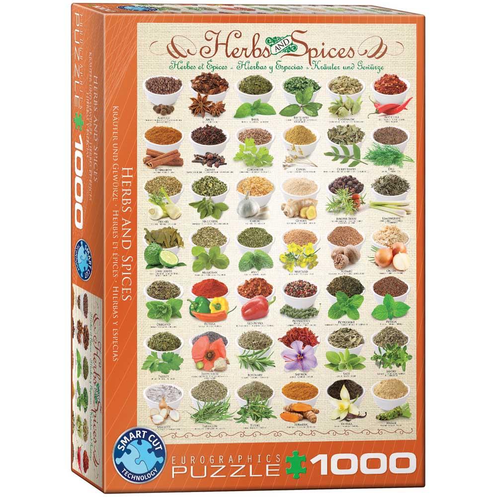 Puzzle HERBS AND SPICES 1000 kom 