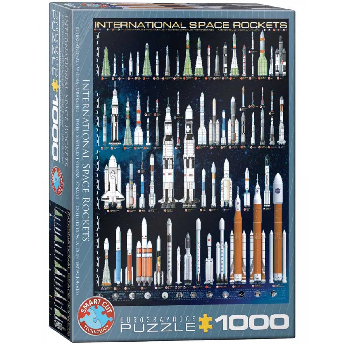 Puzzle INTERNATIONAL SPACE ROCKETS 1000 kom 