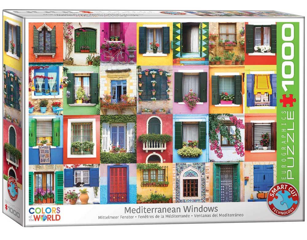 Puzzle MEDITERANSKI PROZORI 1000 kom 