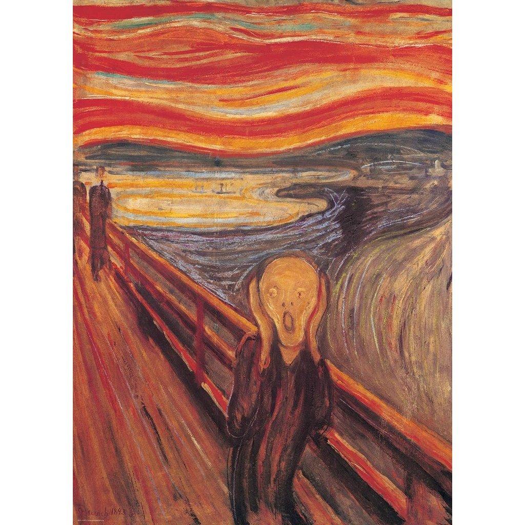 Puzzle THE SCREAM BY EDVARD MUNCH 1000kom 