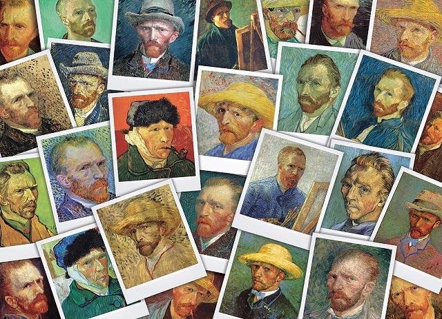 Puzzle VAN GOGH SELFIES 1000kom 