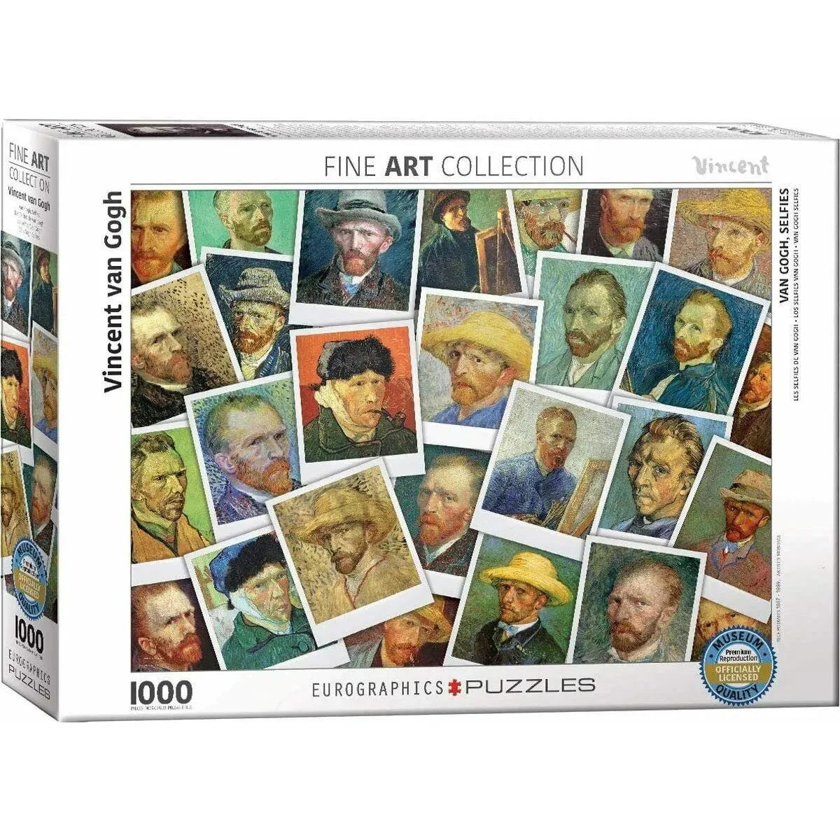 Puzzle VAN GOGH SELFIES 1000kom 