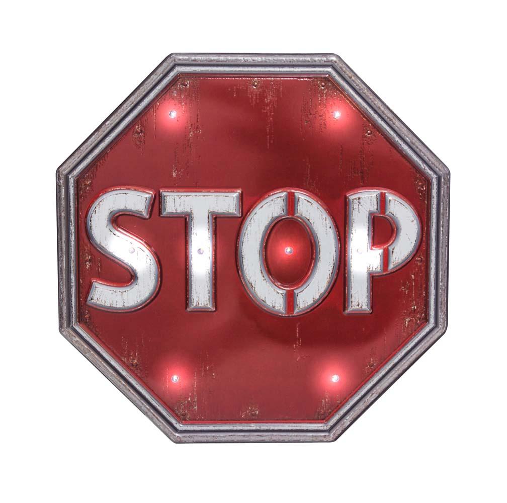 Zidna dekoracija ZNAK STOP 