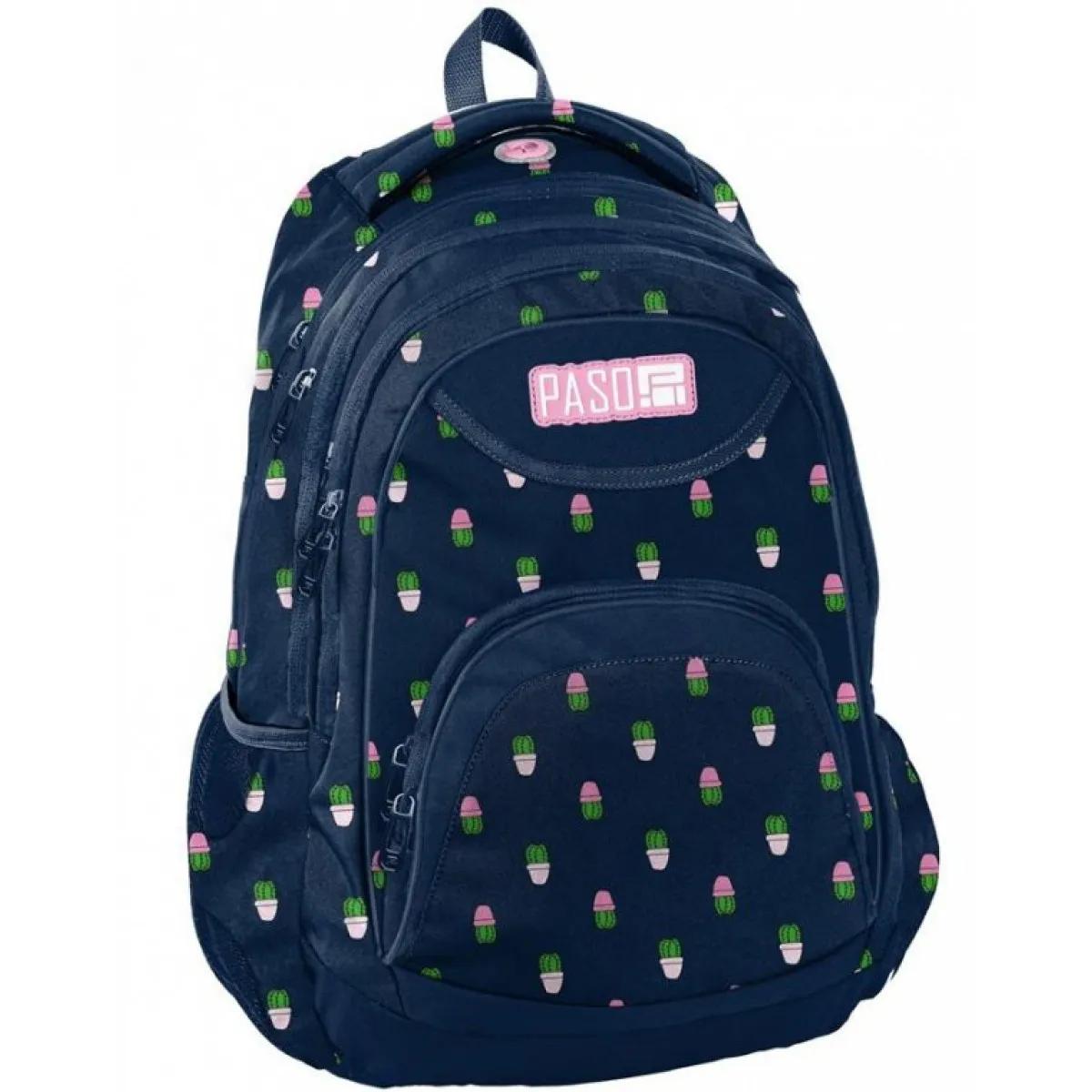 Ranac školski BEUNIQ BLUE CACTUS 