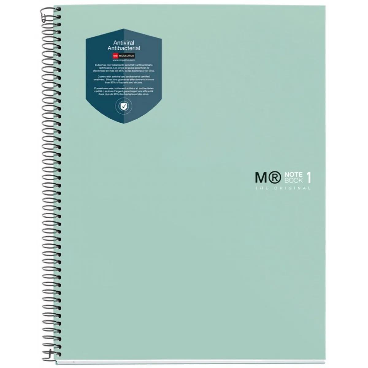 Antibakterijska sveska A4 tvrdi povez - ZELENE 