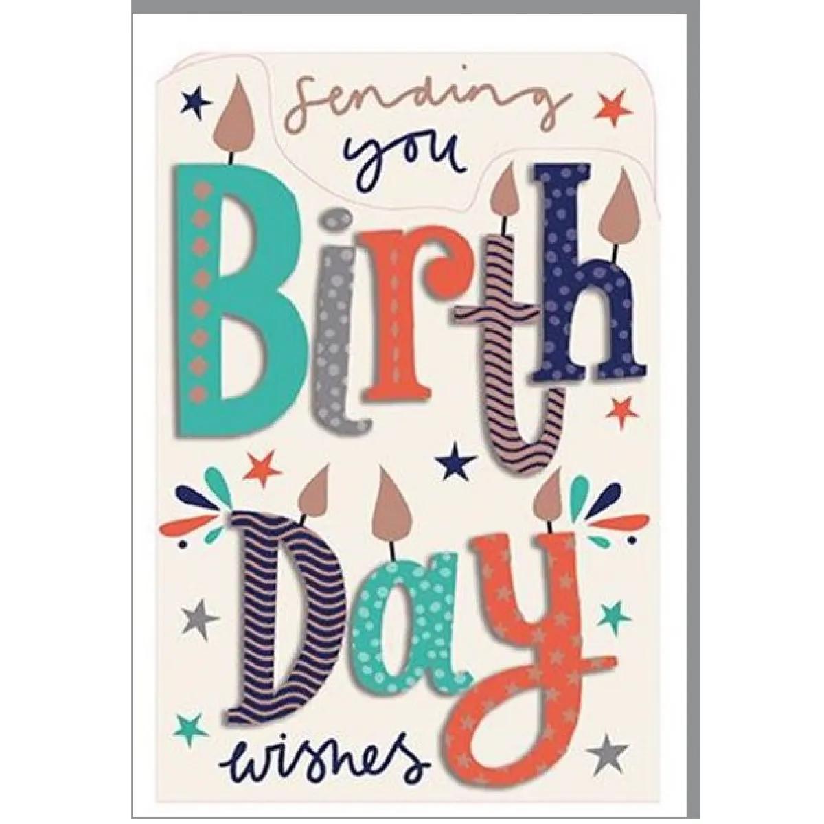 Čestitka BIRTHDAY WISHES STARS 