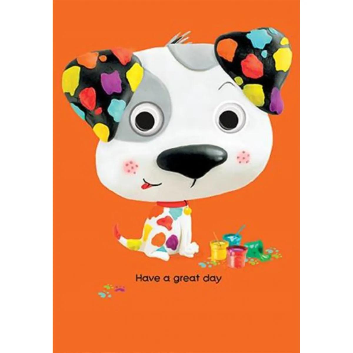 Čestitka HAVE A GREAT DAY Doggy 