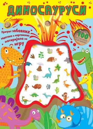 DINOSAURUSI  - više od 100 pufnastih nalepnica 