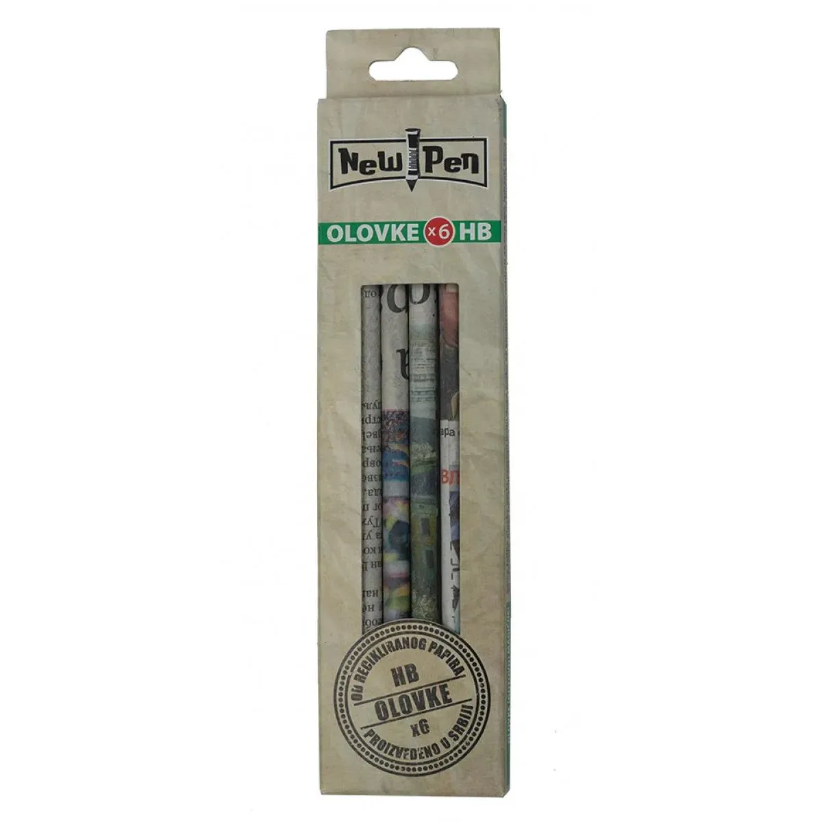 Eko grafitne olovke HB 1/6 NEW PEN 