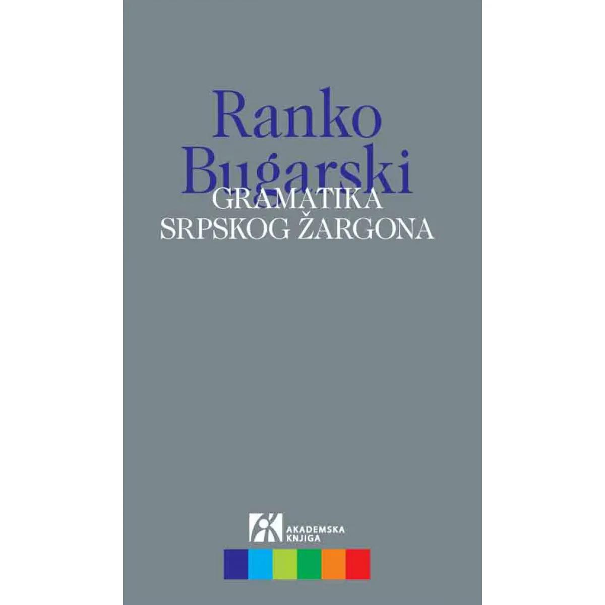 GRAMATIKA SRPSKOG ŽARGONA 