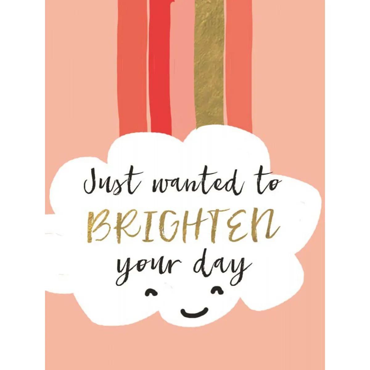 Čestitka CLOUD JUST BRIGHTEN 