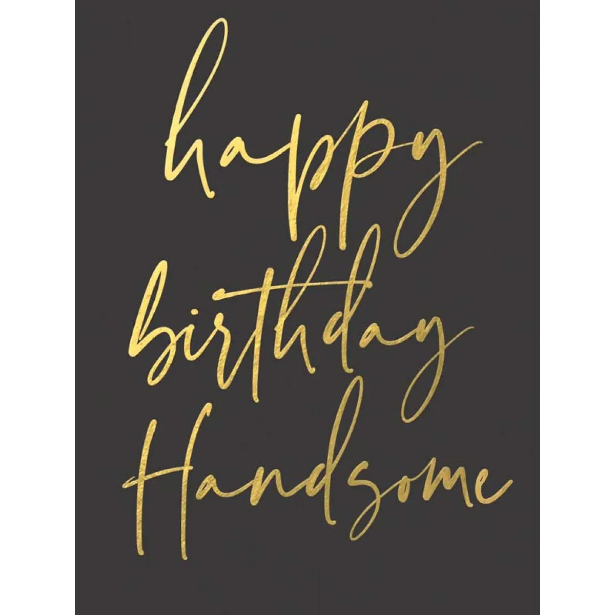 Čestitka HAPPY BIRTHDAY HANDSOME 