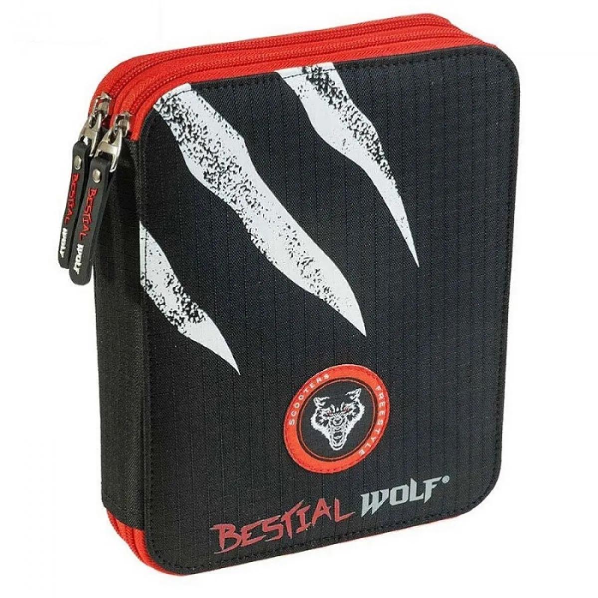 Dvodelna puna pernica BESTIAL WOLF 