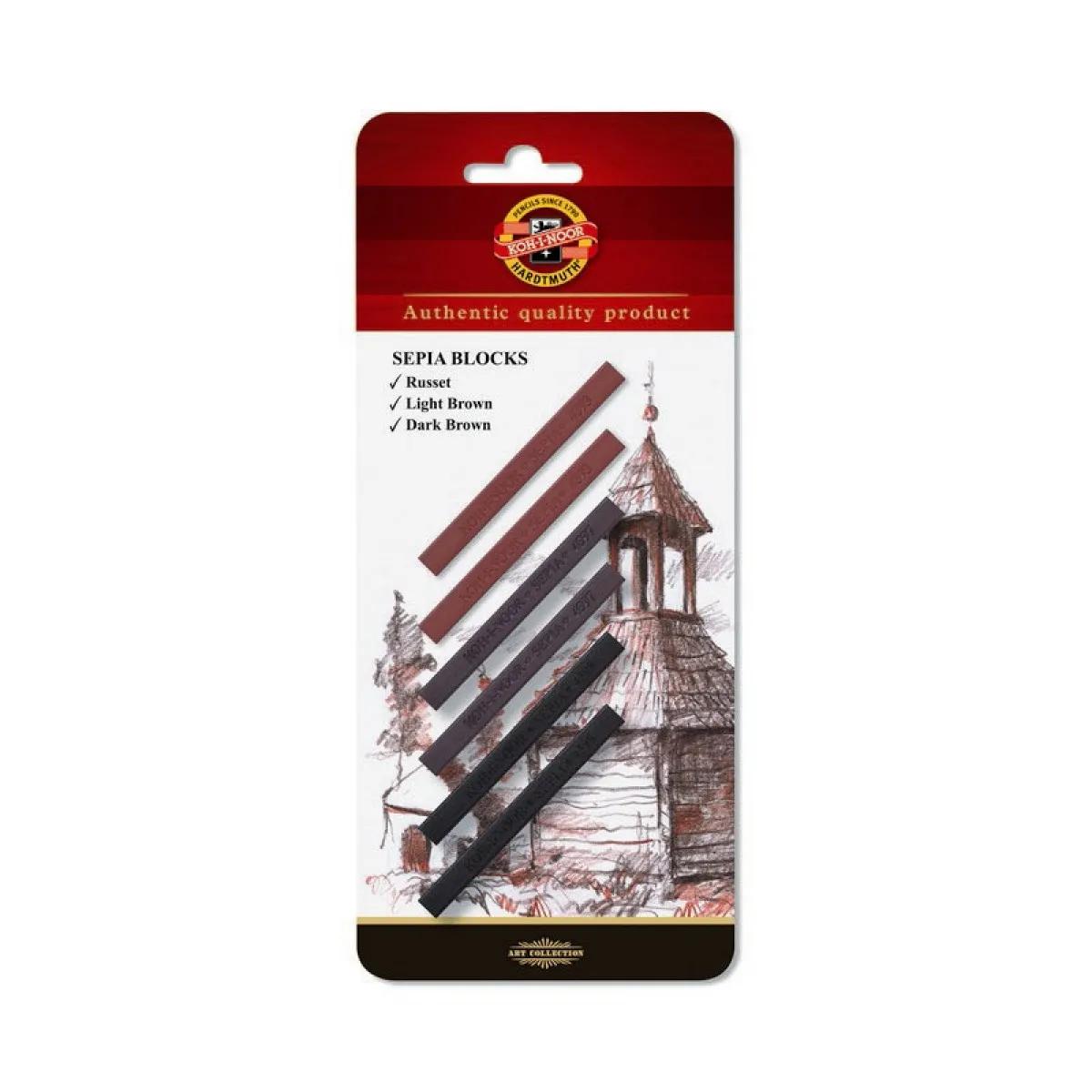 GRAFITNI BLOK SEPIA BLISTER CARD 4392 