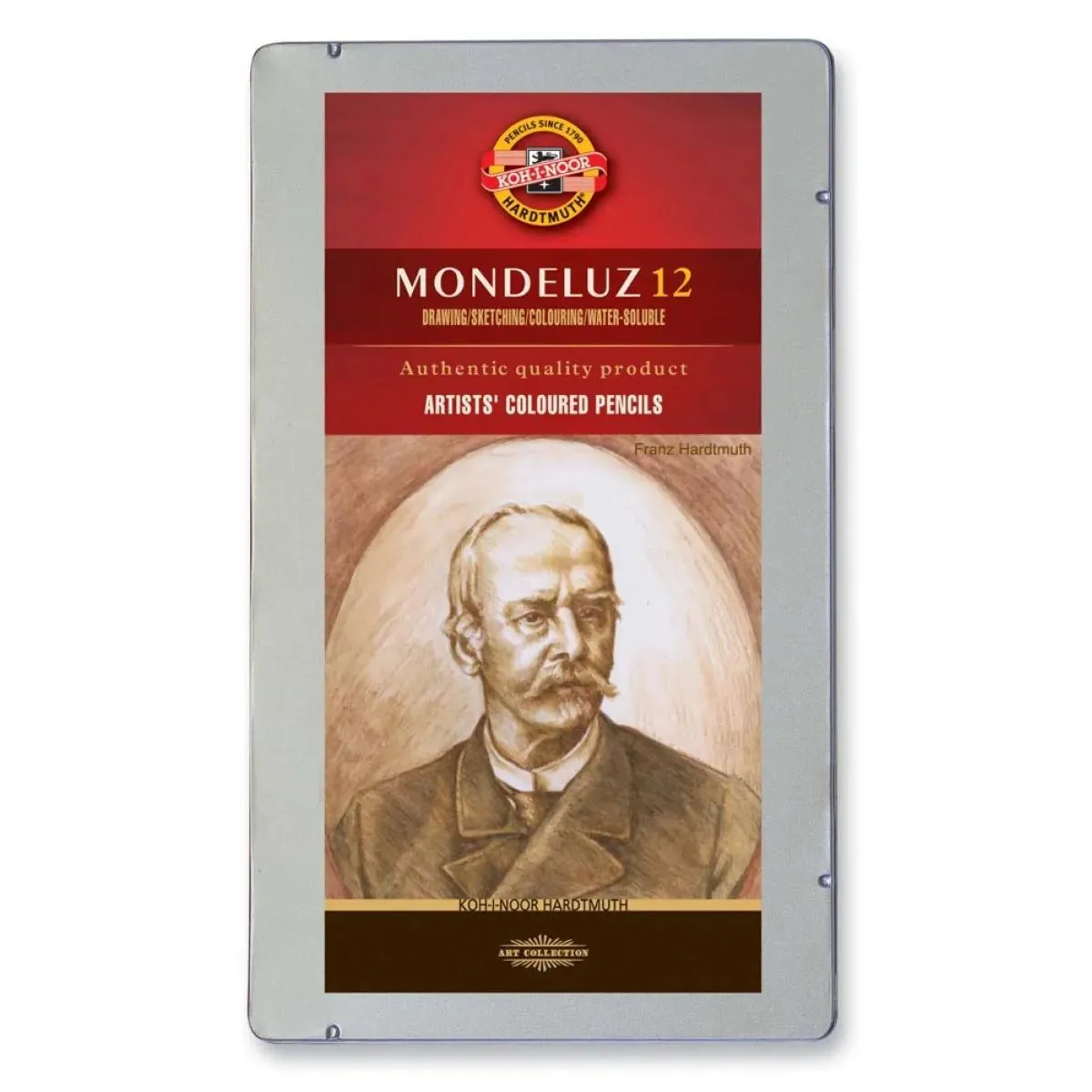 AKVAREL DRVENA BOJA 1/12 MONDELUZ BROWN LINE 3722 