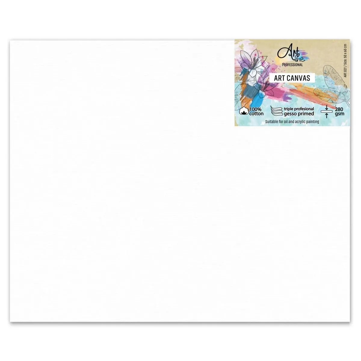 PLATNO SLIK. 280GSM ART SCOOL 50X60 