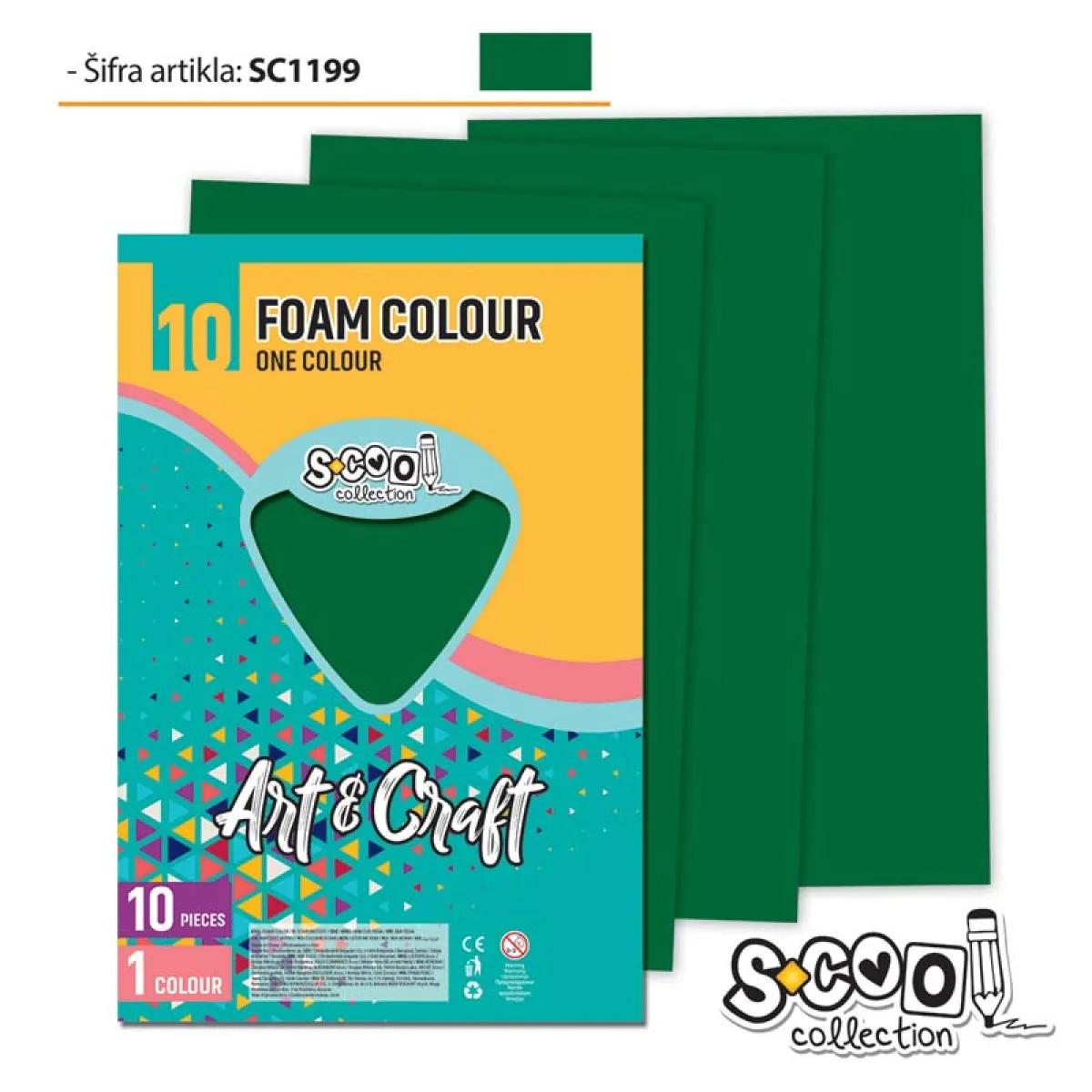 EVA PENA TAMNO ZELENA 