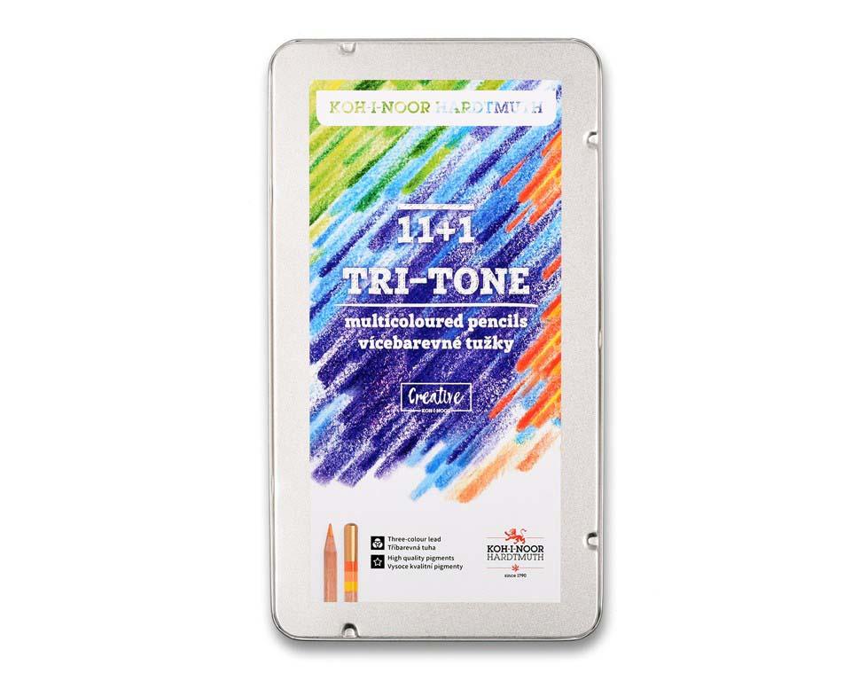 Drvene boje TRI-TONE KOH - I - NOOR 11+1 