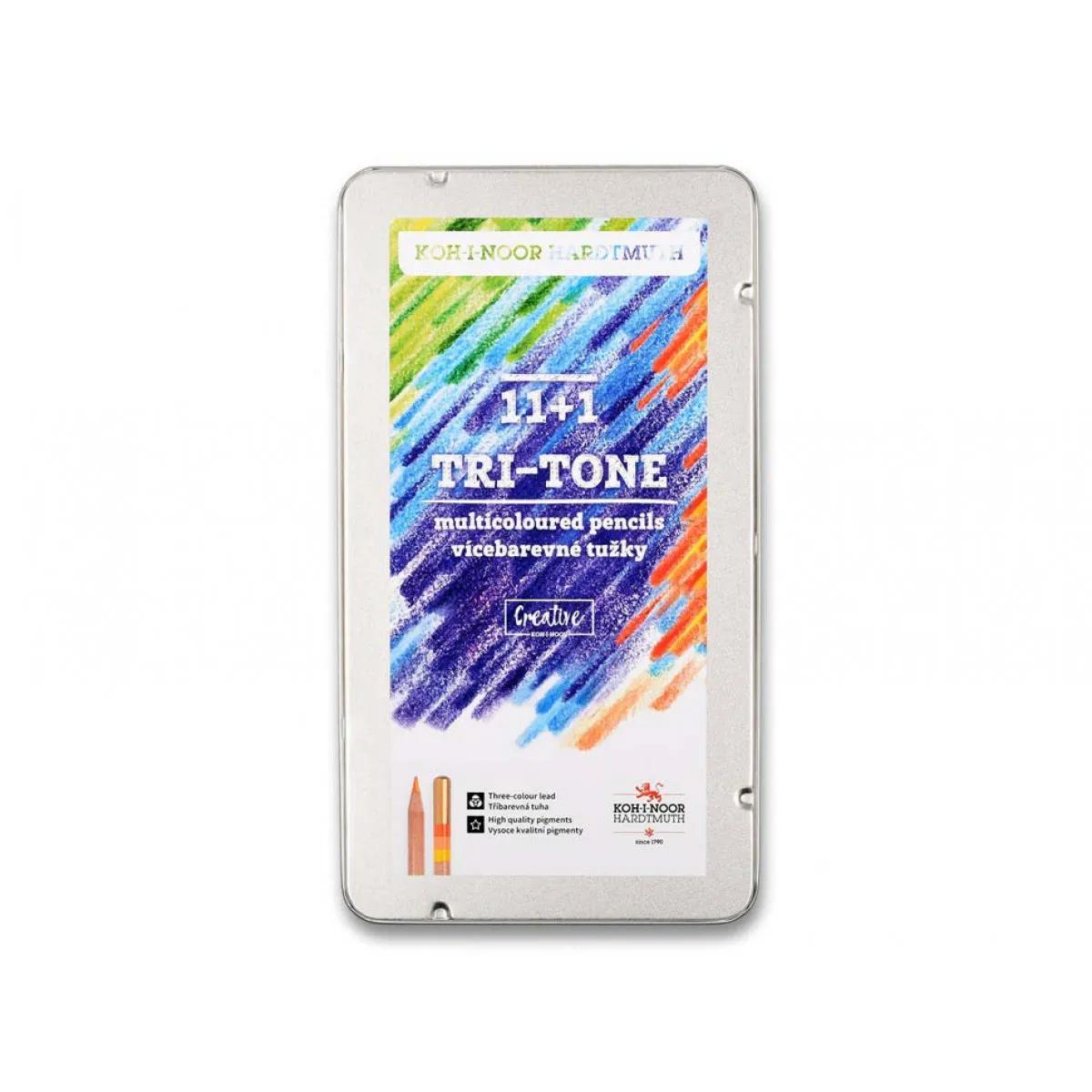 Drvene boje TRI-TONE KOH - I - NOOR 11+1 
