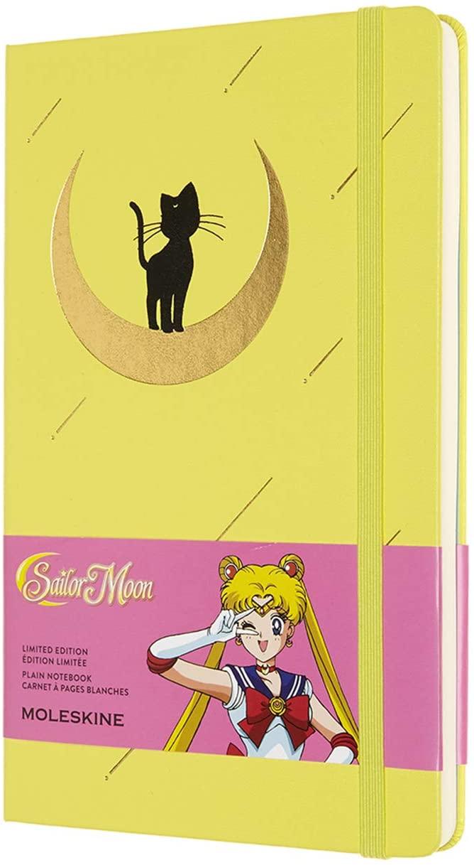 Notes A5 MOLESKINE Sailor moon- Luna cat 