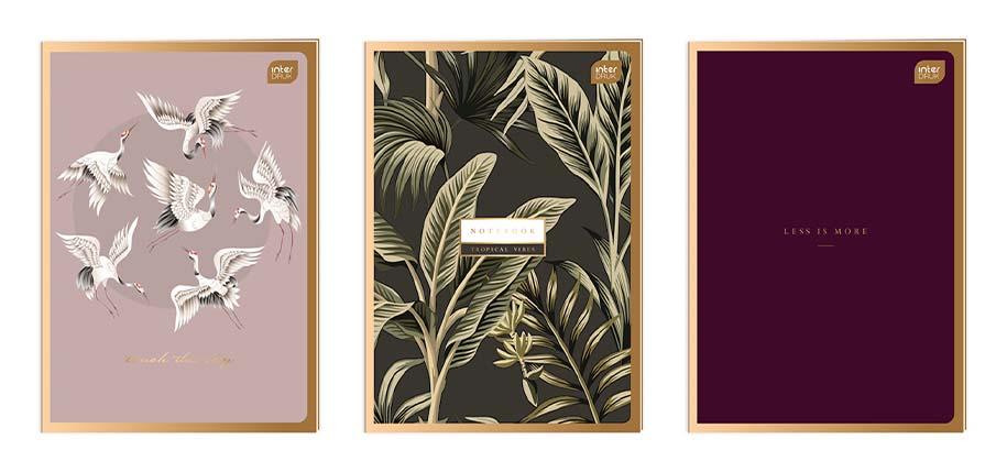 Sveska A4 SATIN GOLD (više vrsta) 