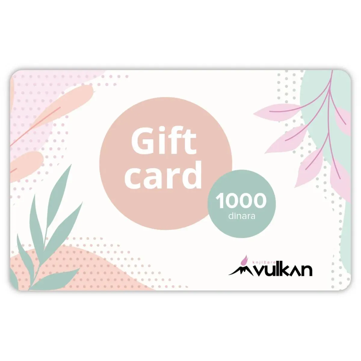 GIFT KARTICA / VAUČER Bela 1000 