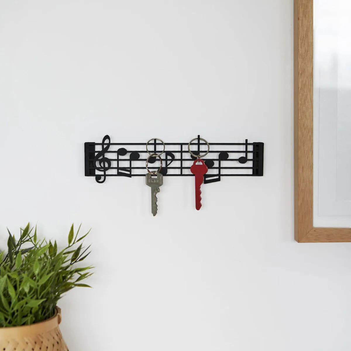 Čiviluk za ključeve CRNI 