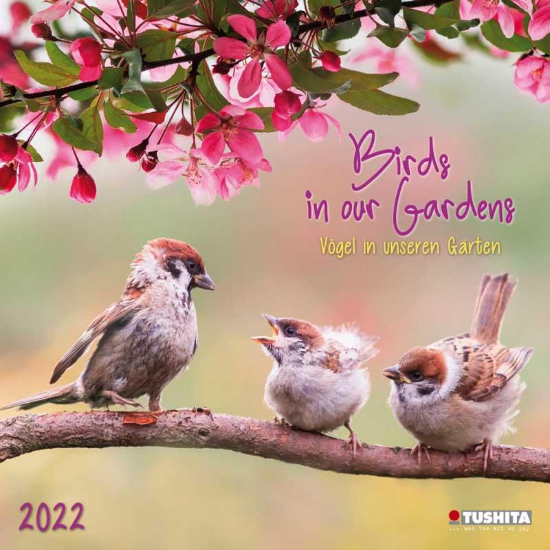 Zidni kalendar BIRDS IN OUR GARDEN 2022 