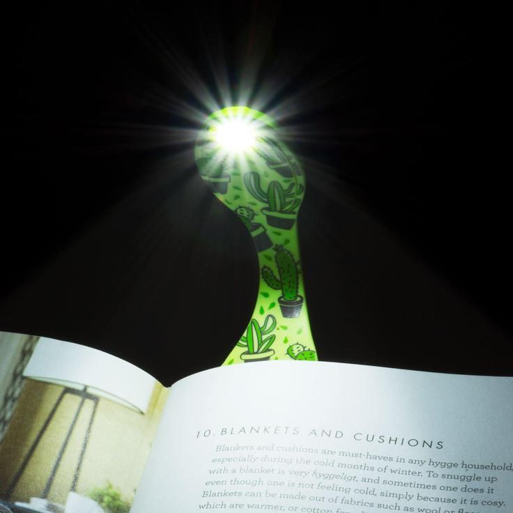 Lampica za knjige FLEXILIGHT Cactus 