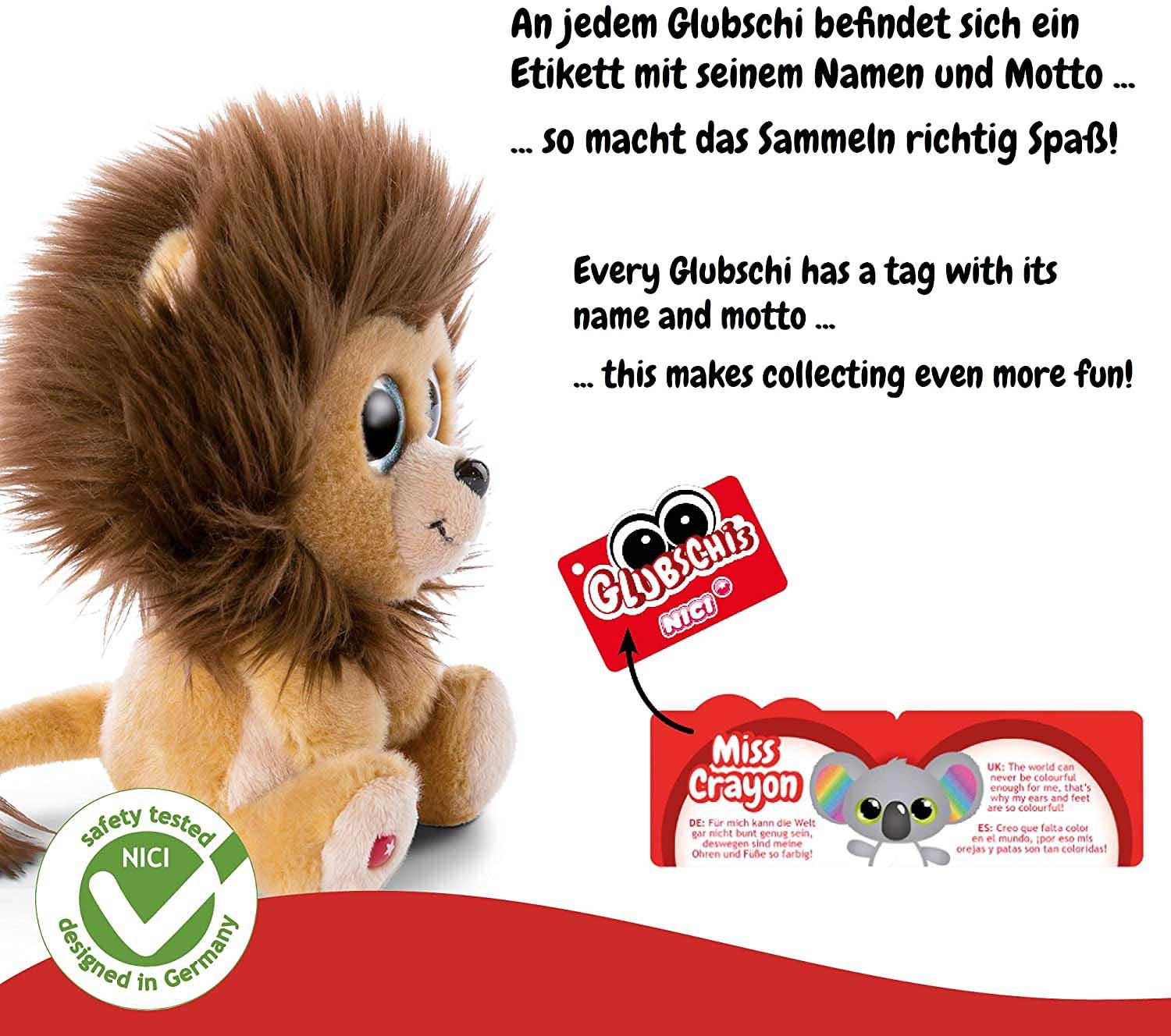 Plišana igračka GLUBSCHIS Lion Cliff 15 cm 