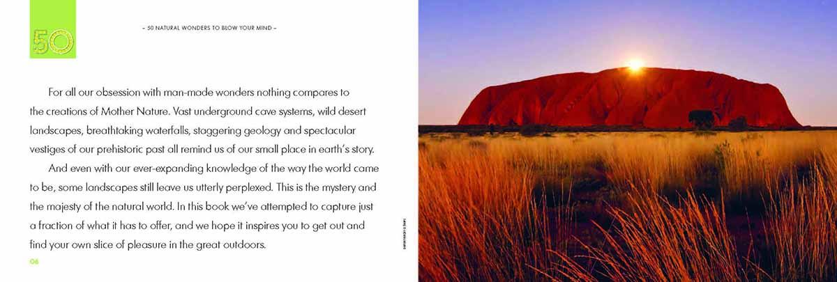 50 NATURAL WONDERS TO BLOW YOUR MIND 