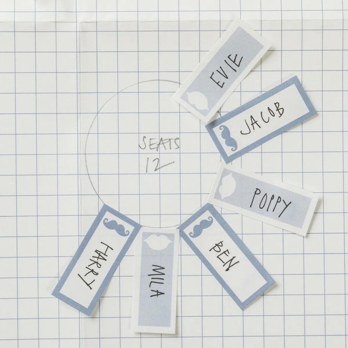 Planer venčanja TAKE YOUR SEATS Planer 